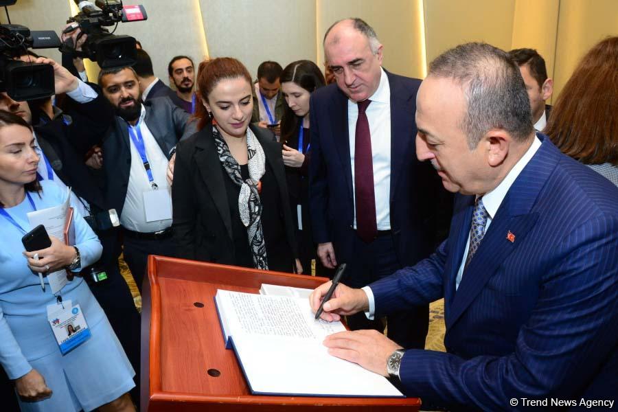 Meeting of FMs of Turkic Council states underway in Baku (PHOTO)