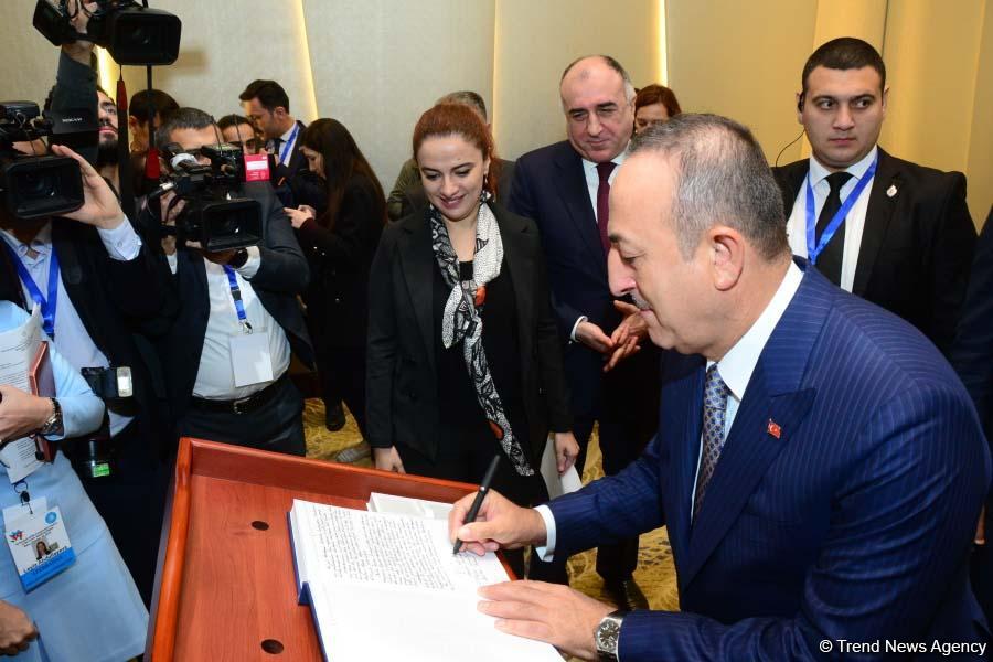 Meeting of FMs of Turkic Council states underway in Baku (PHOTO)