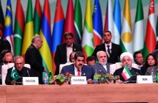 Azerbaijani president participates in 18th Summit of Non-Aligned Movement in Baku (PHOTO)