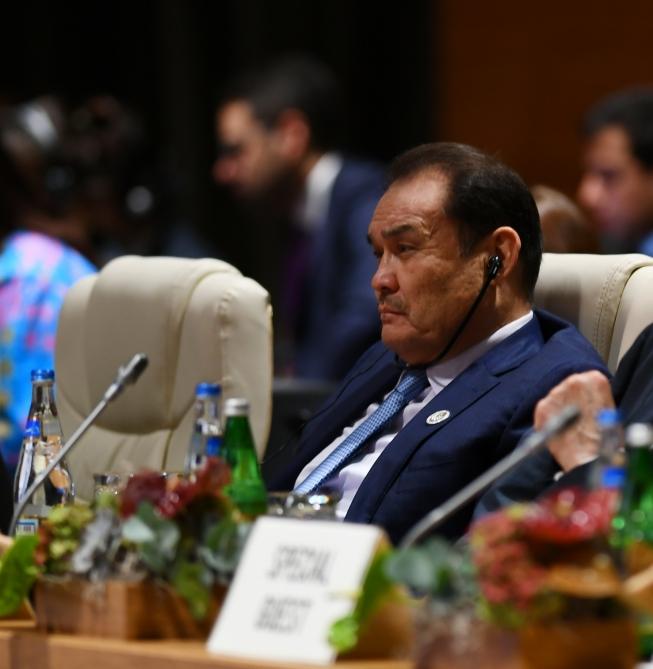 Azerbaijani president participates in 18th Summit of Non-Aligned Movement in Baku (PHOTO)