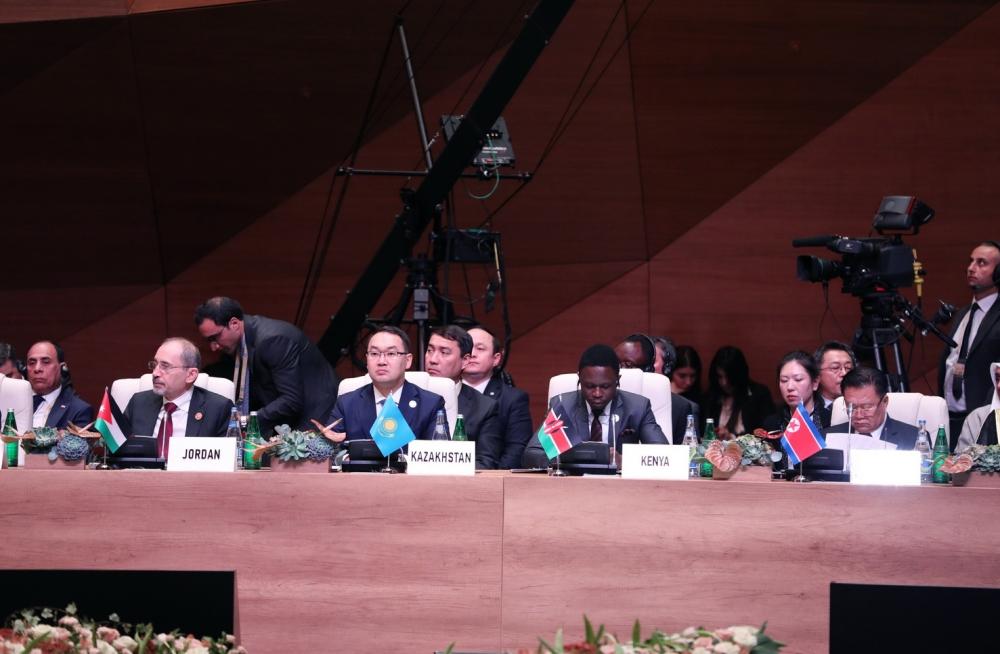 Azerbaijani president participates in 18th Summit of Non-Aligned Movement in Baku (PHOTO)