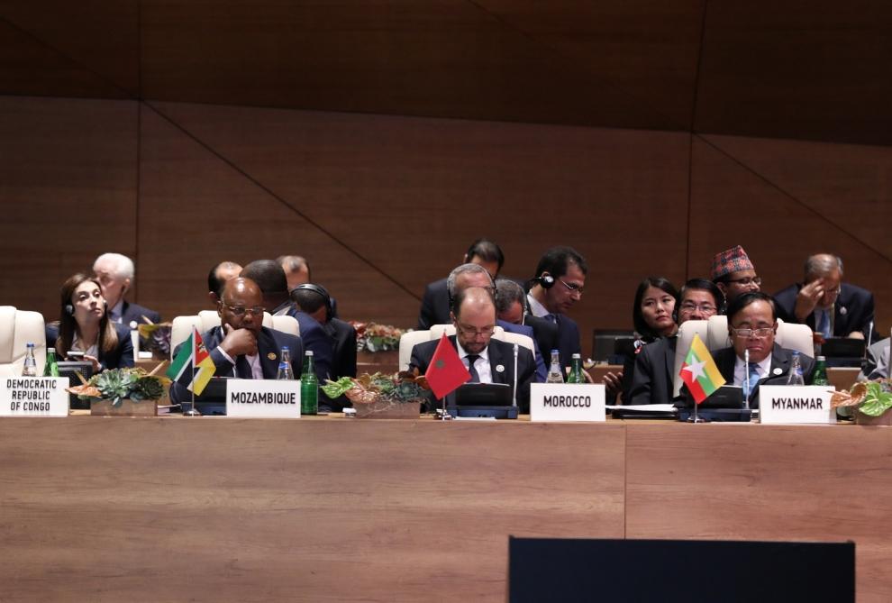 Azerbaijani president participates in 18th Summit of Non-Aligned Movement in Baku (PHOTO)