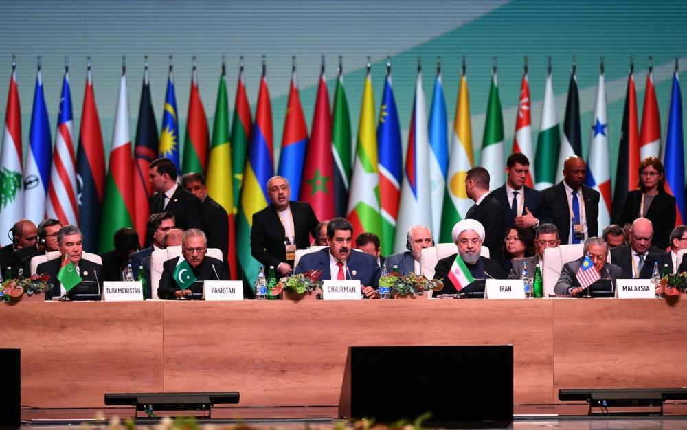 Azerbaijani president participates in 18th Summit of Non-Aligned Movement in Baku (PHOTO)