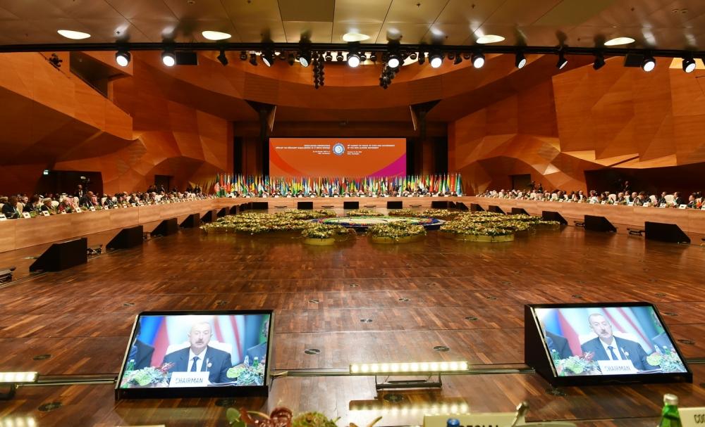 Azerbaijani president participates in 18th Summit of Non-Aligned Movement in Baku (PHOTO)