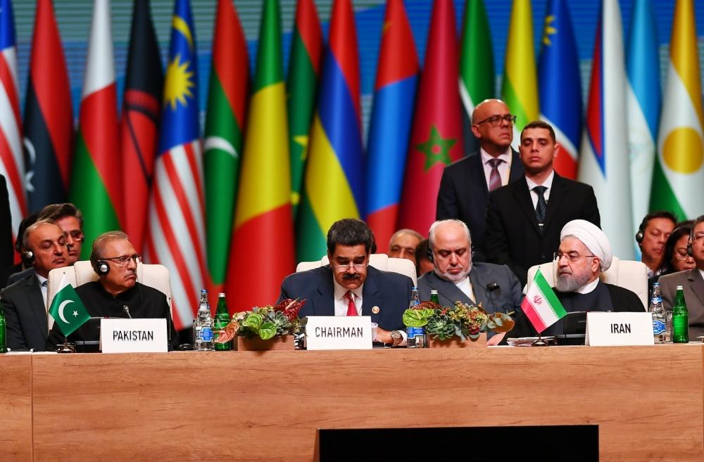 Azerbaijani president participates in 18th Summit of Non-Aligned Movement in Baku (PHOTO)