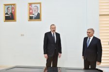 President Ilham Aliyev launches newly renovated “Gabala” power substation (PHOTO)