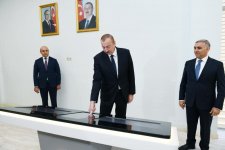 President Ilham Aliyev launches newly renovated “Gabala” power substation (PHOTO)