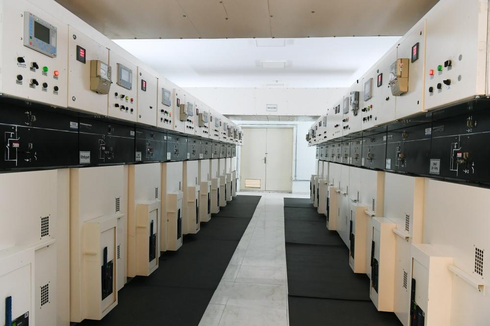 President Ilham Aliyev launches newly renovated “Gabala” power substation (PHOTO)