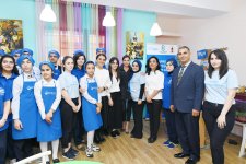 Azerbaijan's First VP visits Rehabilitation Center for children with autism (PHOTO)