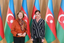 Azerbaijan's First VP meets with UK PM's trade envoy to Azerbaijan (PHOTO)