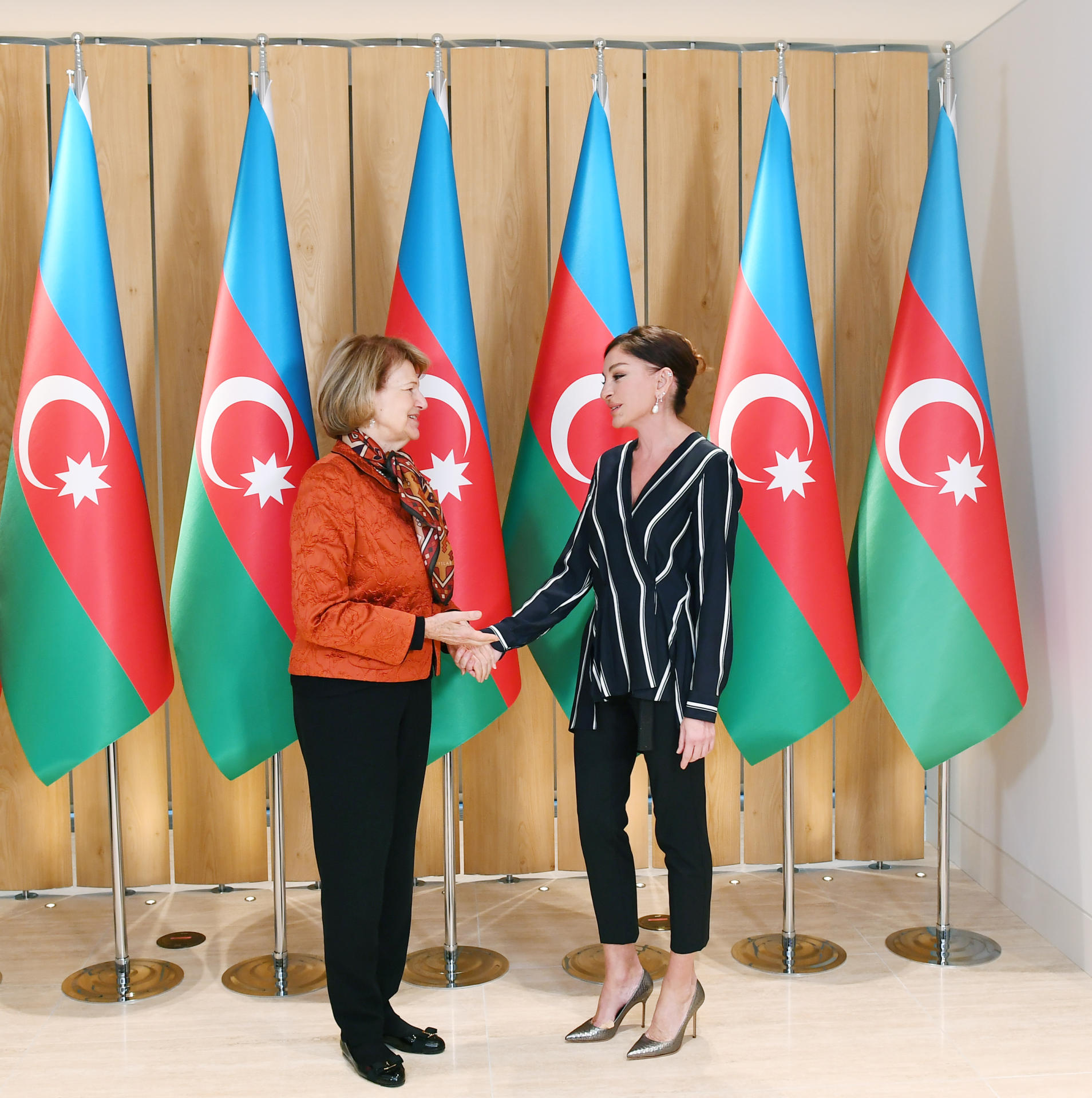 Azerbaijan's First VP meets with UK PM's trade envoy to Azerbaijan (PHOTO)