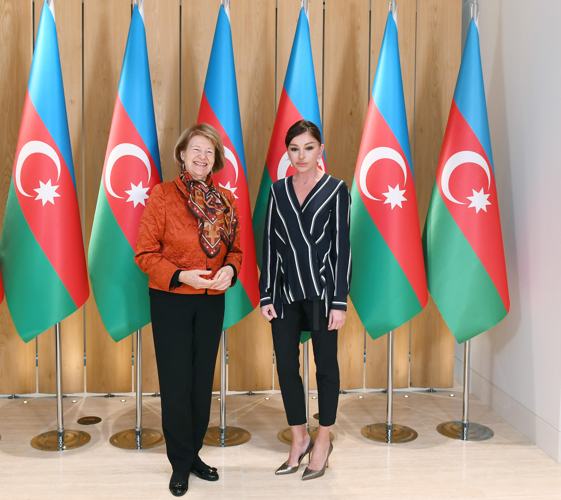 Azerbaijan's First VP meets with UK PM's trade envoy to Azerbaijan (PHOTO)