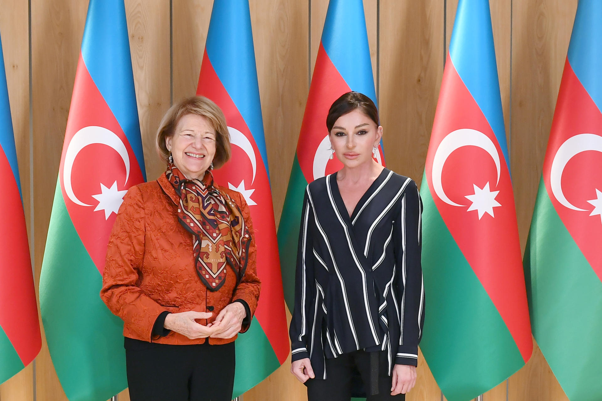 Azerbaijan's First VP meets with UK PM's trade envoy to Azerbaijan (PHOTO)
