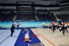 Azerbaijan Gymnastics Federation organizes aerobic gymnastics coaching courses (PHOTO)