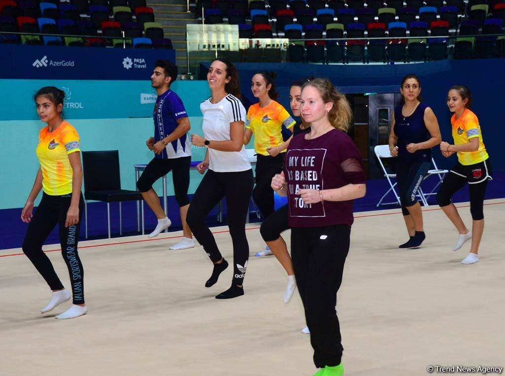 Azerbaijan Gymnastics Federation organizes aerobic gymnastics coaching courses (PHOTO)