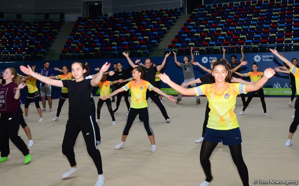 Azerbaijan Gymnastics Federation organizes aerobic gymnastics coaching courses (PHOTO)