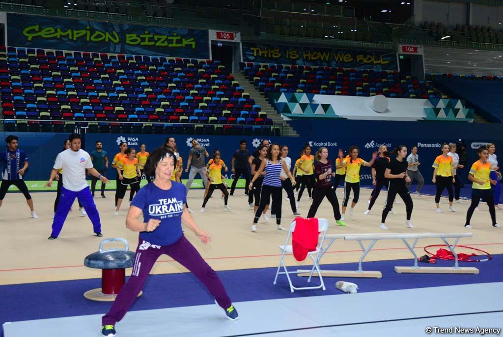 Azerbaijan Gymnastics Federation organizes aerobic gymnastics coaching courses (PHOTO)