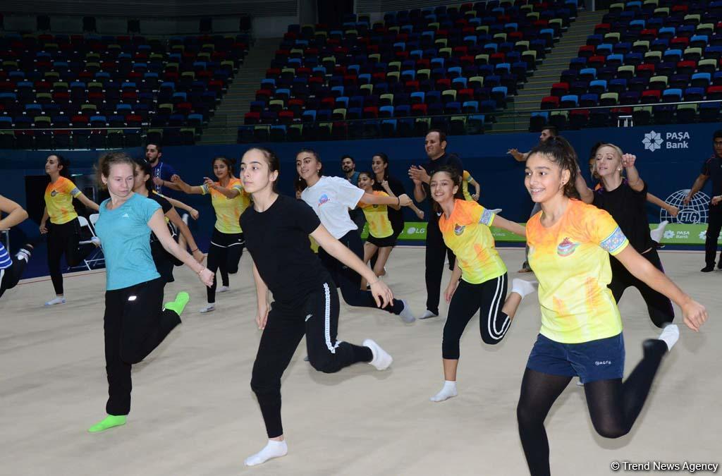 Azerbaijan Gymnastics Federation organizes aerobic gymnastics coaching courses (PHOTO)