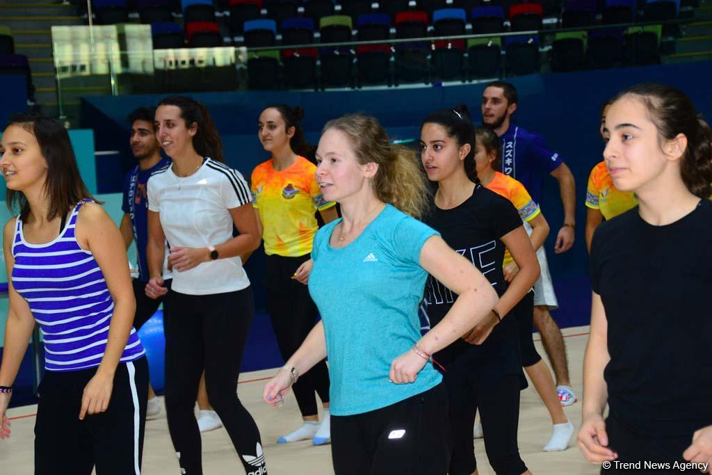 Azerbaijan Gymnastics Federation organizes aerobic gymnastics coaching courses (PHOTO)