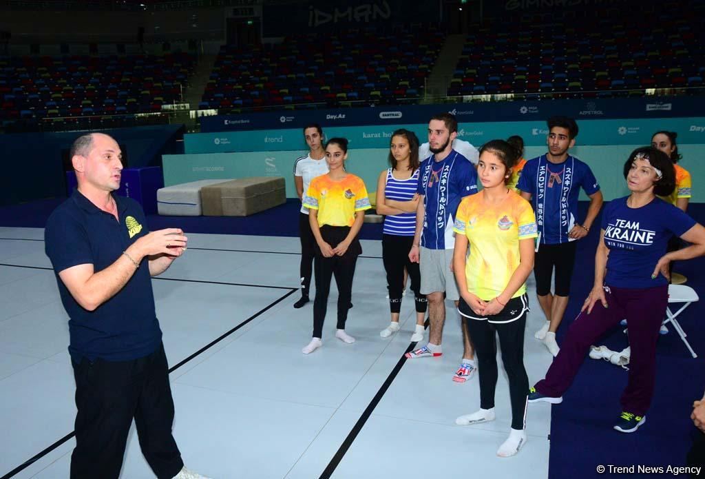 Azerbaijan Gymnastics Federation organizes aerobic gymnastics coaching courses (PHOTO)