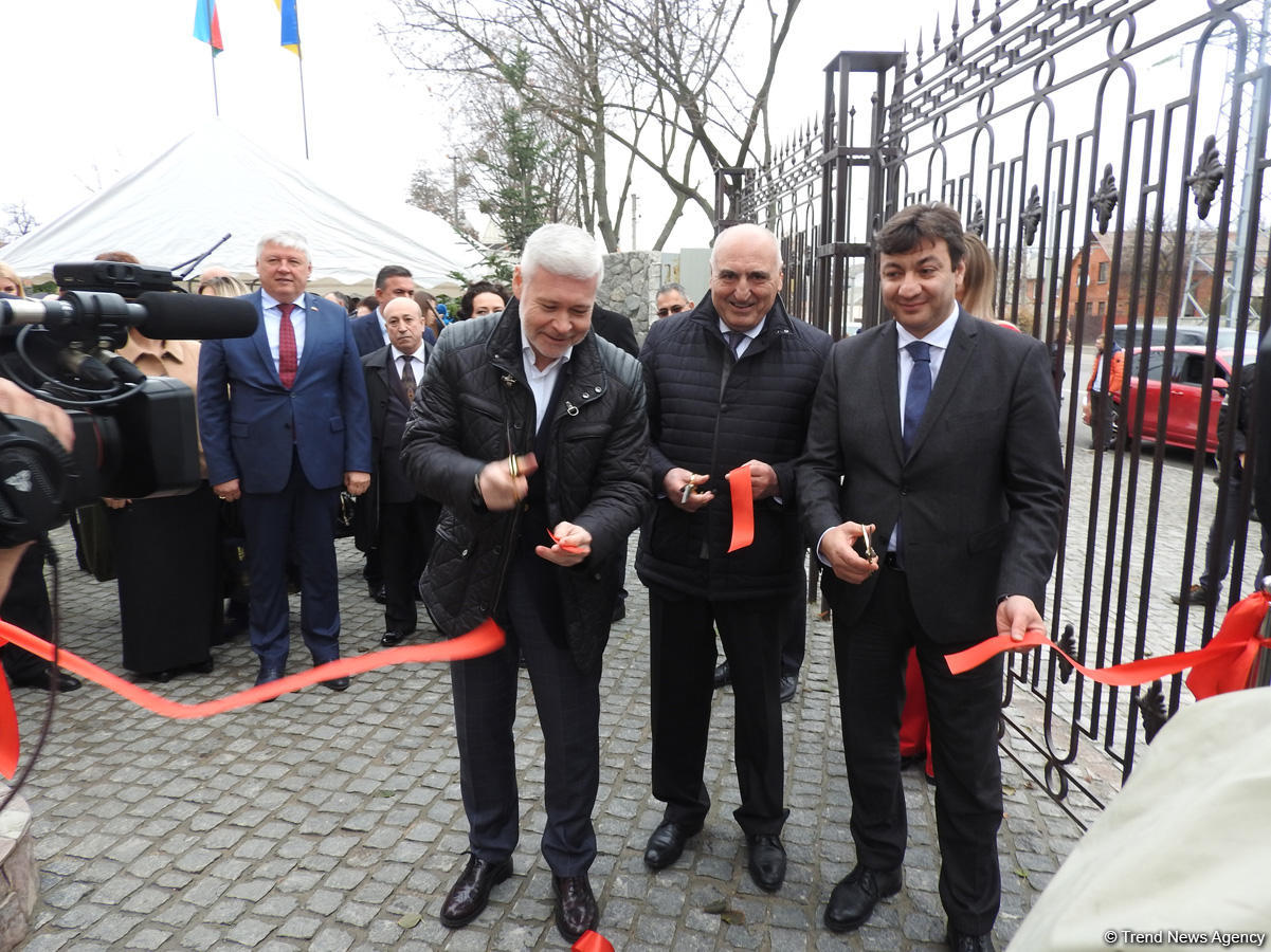 Azerbaijan’s first Center of Culture & Information opens in Ukraine (PHOTO)