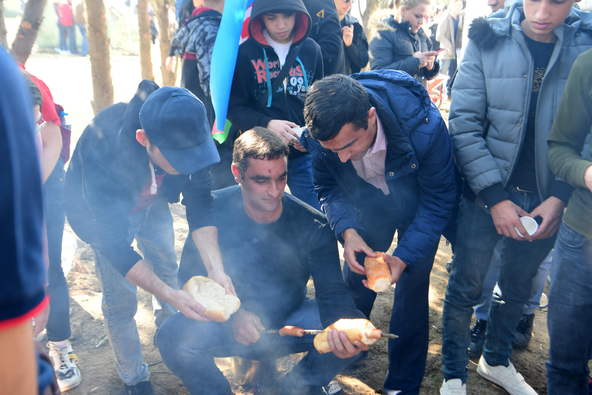 Azerbaijani president, first lady attend tree-planting campaign in Khatai district, Baku (PHOTO)