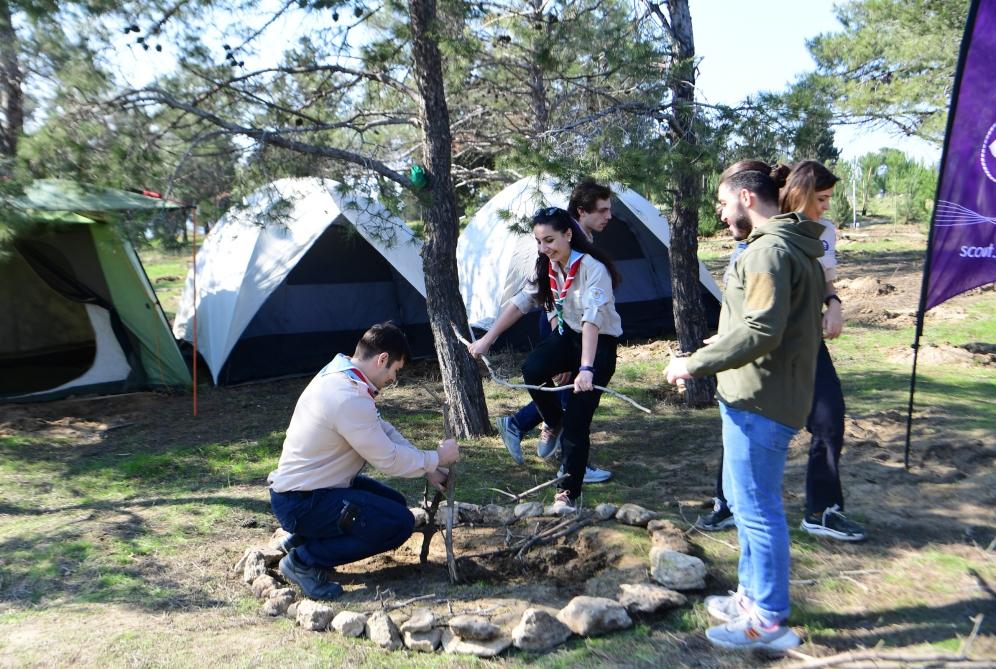 Azerbaijani president, first lady attend tree-planting campaign in Khatai district, Baku (PHOTO)