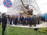 Monument to Azerbaijan’s National Hero Albert Agarunov opens in Baku (PHOTO)