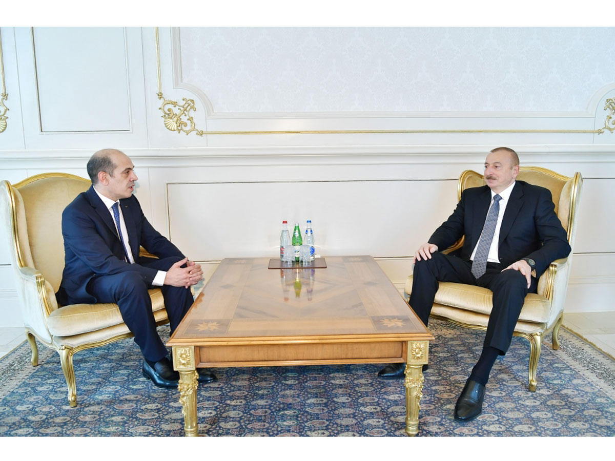 President Aliyev receives credentials of incoming Jordanian ambassador (PHOTO)