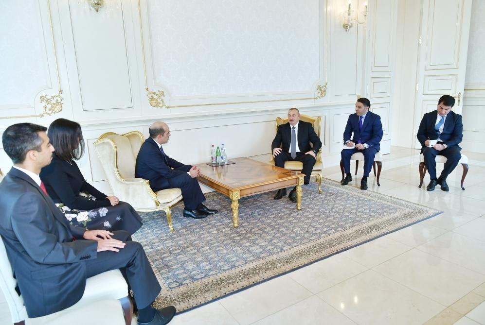 President Aliyev receives credentials of incoming Jordanian ambassador (PHOTO)