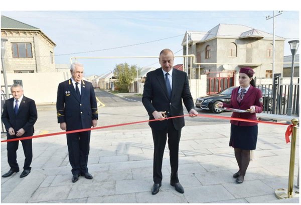 President Ilham Aliyev inaugurates Pirshaghi railway Station (PHOTO)