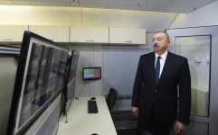 President Ilham Aliyev inaugurates Pirshaghi railway Station (PHOTO)