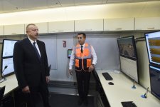 President Ilham Aliyev inaugurates Pirshaghi railway Station (PHOTO)
