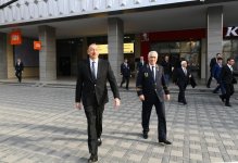 President Ilham Aliyev inaugurates Pirshaghi railway Station (PHOTO)