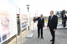 President Ilham Aliyev inaugurates Pirshaghi railway Station (PHOTO)