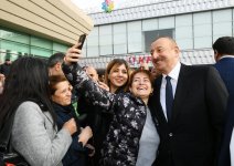 President Ilham Aliyev inaugurates Pirshaghi railway Station (PHOTO)