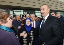 President Ilham Aliyev inaugurates Pirshaghi railway Station (PHOTO)