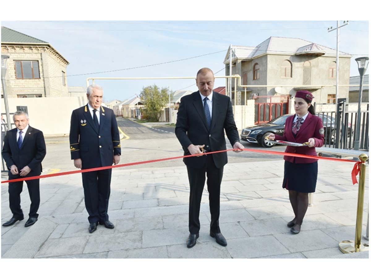 President Ilham Aliyev inaugurates Pirshaghi railway Station (PHOTO)