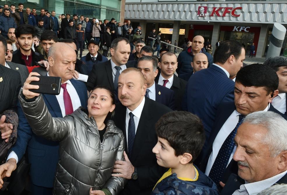 President Ilham Aliyev inaugurates Pirshaghi railway Station (PHOTO)