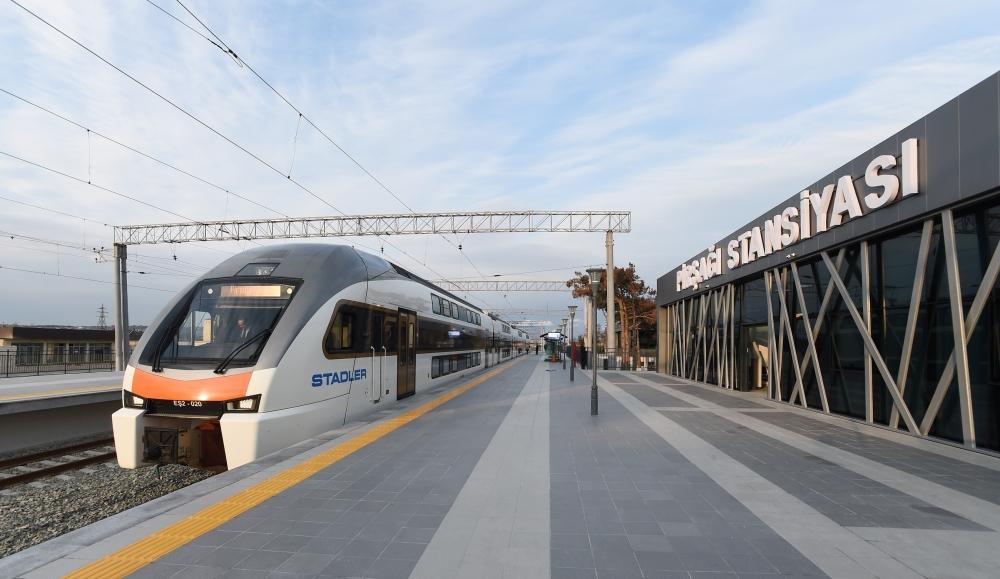 President Ilham Aliyev inaugurates Pirshaghi railway Station (PHOTO)