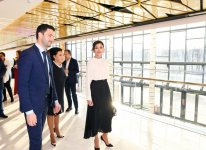 First Vice-President Mehriban Aliyeva visited Gymnastics Center in Luzhniki Olympic Complex (PHOTO)