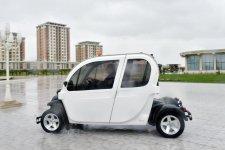 President Ilham Aliyev views conditions created at newly built part of Sumgayit Boulevard Complex (PHOTO)