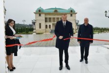 Azerbaijani president inaugurates Sumgayit Mugham Center (PHOTO)