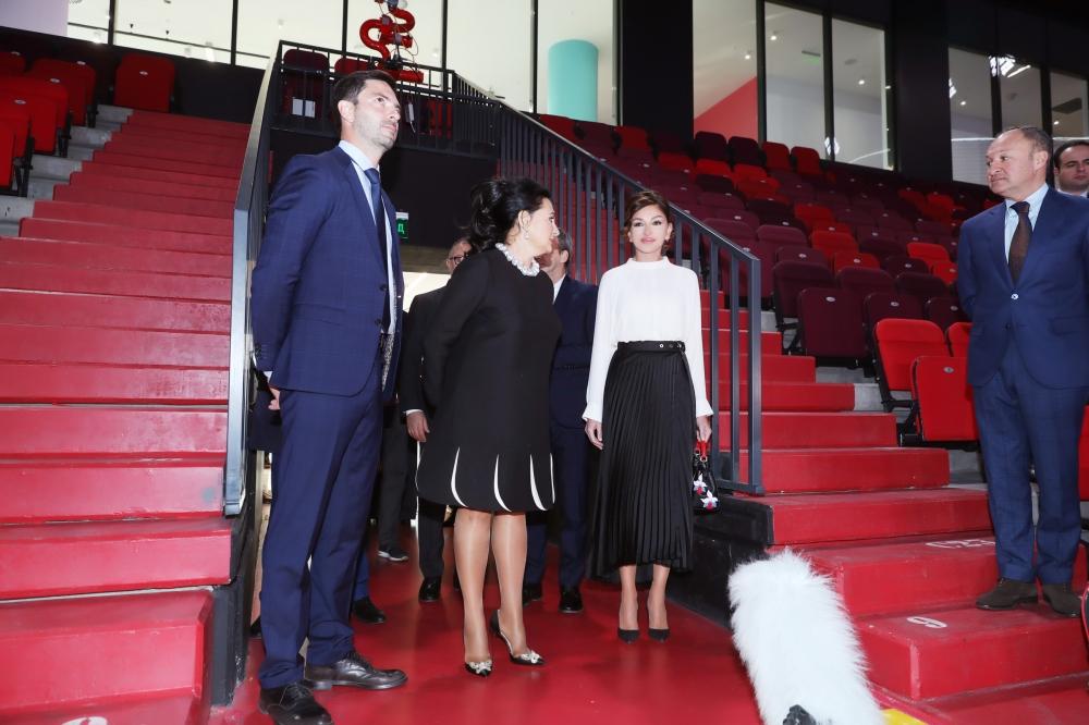 First Vice-President Mehriban Aliyeva visited Gymnastics Center in Luzhniki Olympic Complex (PHOTO)