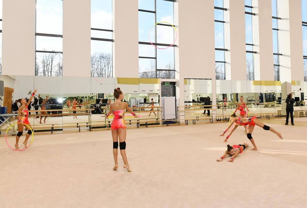First Vice-President Mehriban Aliyeva visited Gymnastics Center in Luzhniki Olympic Complex (PHOTO)
