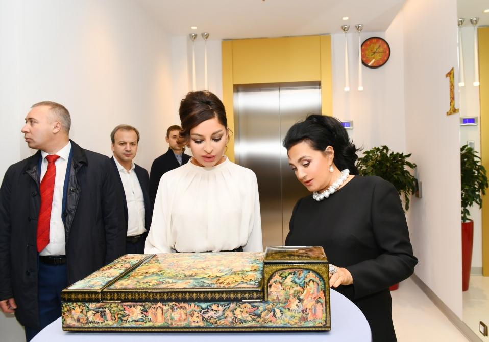 First Vice-President Mehriban Aliyeva visited Gymnastics Center in Luzhniki Olympic Complex (PHOTO)