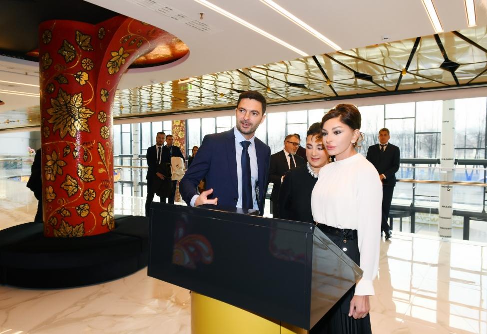 First Vice-President Mehriban Aliyeva visited Gymnastics Center in Luzhniki Olympic Complex (PHOTO)