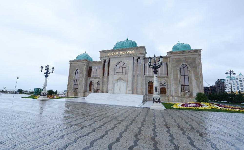 Azerbaijani president inaugurates Sumgayit Mugham Center (PHOTO)