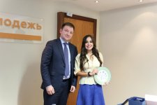 VP of Heydar Aliyev Foundation Leyla Aliyeva holds bilateral meetings in Moscow (PHOTO)