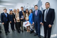 VP of Heydar Aliyev Foundation Leyla Aliyeva holds bilateral meetings in Moscow (PHOTO)